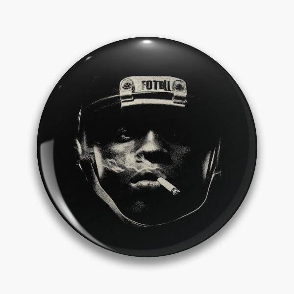Item preview, Gritty Football Player Smoking Vintage Style designed and sold by k3rstman1.
