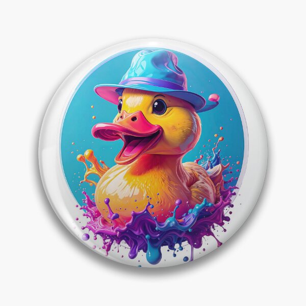 Item preview, Huh Wat Cute Detective Duck Figure designed and sold by icemanphotos.