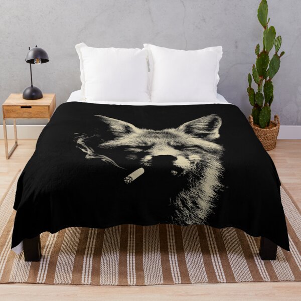 Item preview, Cool Fox Smoking Cigarette Low Key Animal designed and sold by k3rstman1.