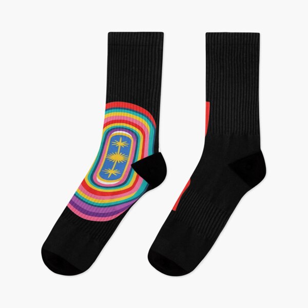 Item preview, Retro Rainbow “OK” Typography – Bold Geometric Positive Art with Vibrant Modern Color Layers designed and sold by Bright Nest Studio.