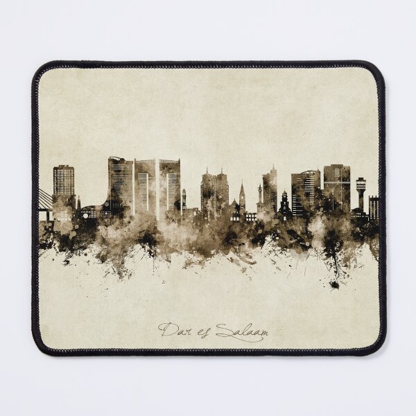 Item preview, Dar es Salaam Skyline designed and sold by ArtPrints.