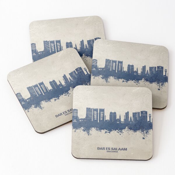 Item preview, Dar es Salaam Skyline designed and sold by ArtPrints.