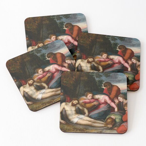 Item preview, Lamentation of Christ by Otto Van Veen Baroque Painting designed and sold by TheSoulOfArt.