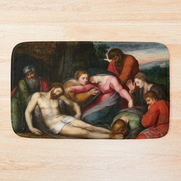 Item preview, Lamentation of Christ by Otto Van Veen Baroque Painting designed and sold by TheSoulOfArt.