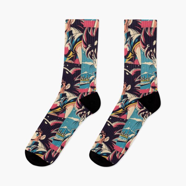 Item preview, Retro 80s Anime Girl Skyline Vintage Anime Aesthetic designed and sold by Radnime.