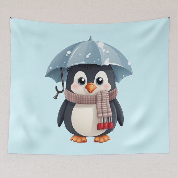 Item preview, Rainy day walk designed and sold by bubblyrainbow.