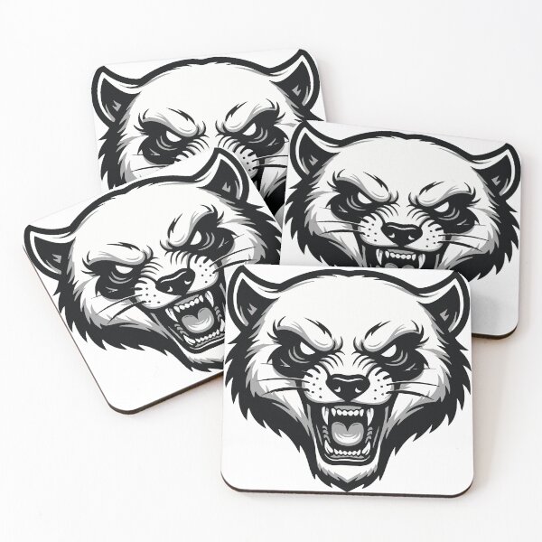 Item preview, Wolverine Savage Ferocious Logo Mascot designed and sold by PixelStudioBe.