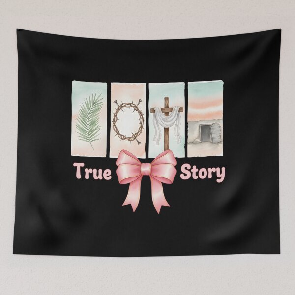 Item preview, True Story Easter He is Risen The Christian Easter designed and sold by OlakunleOloroz.