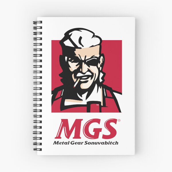 Item preview, Fried metal gear solid  designed and sold by cartoonfighter.