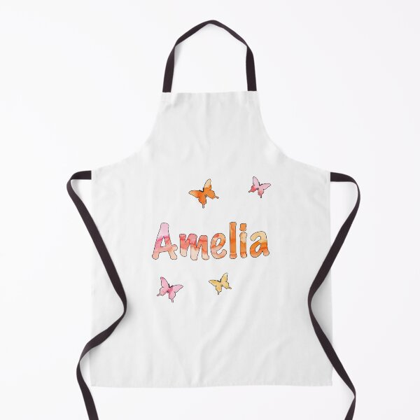 Item preview, Watercolor Name Amelia with Butterflies designed and sold by katifinell.
