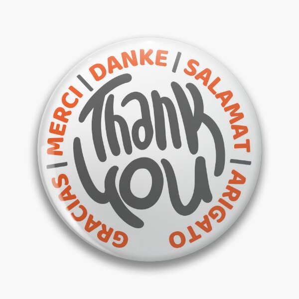 Item preview, Multilingual Thankful Typography – Merci Danke Salamat Arigato Gracias Gratitude Design designed and sold by Gawii.
