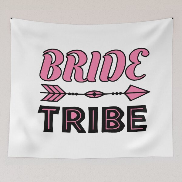 Item preview, Bride Tribe Pink designed and sold by AnveeBubbles.