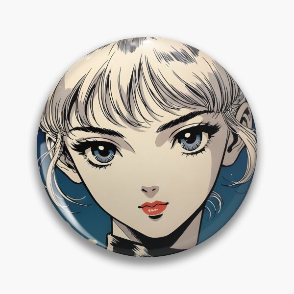 Item preview, Retro 80s Anime Girl Space Colony Vintage Anime Aesthetic designed and sold by Radnime.