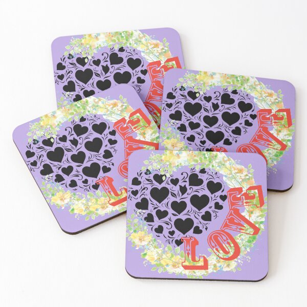 Item preview, Modern Romance - Abstract Heart Pattern designed and sold by Mini Pixel Perfect Co..