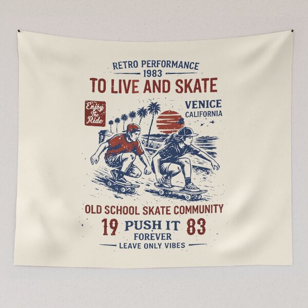 Item preview, Old School Venice Skate Community 1983 designed and sold by BrownHorse90s.