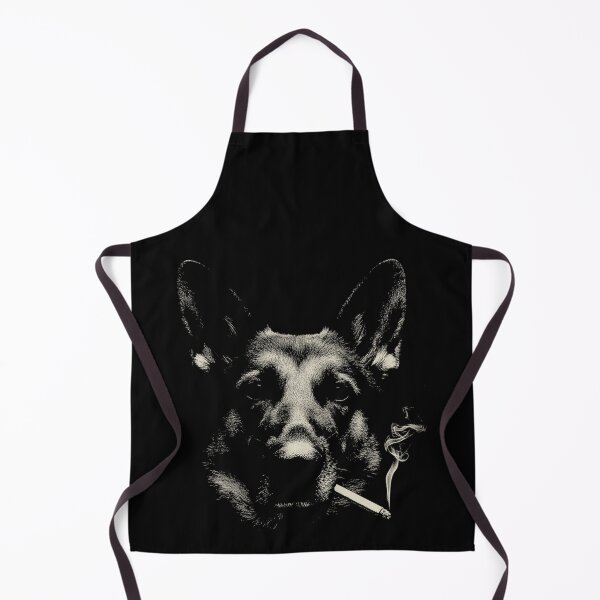 Item preview, German Shepherd Smoking Cigarette Low Key designed and sold by k3rstman1.