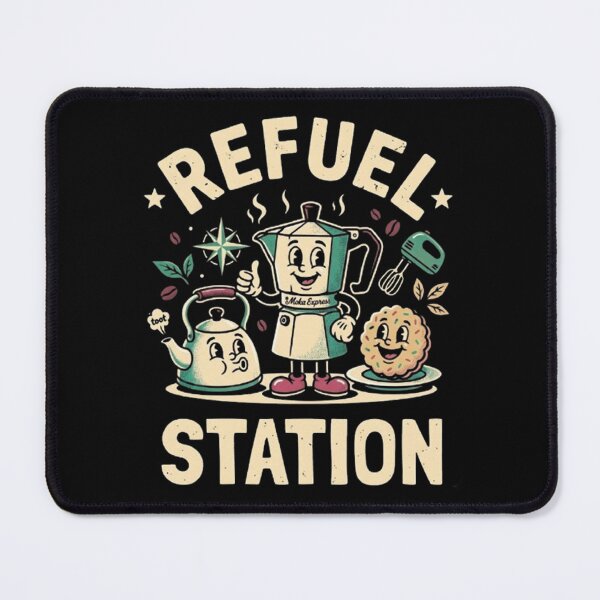 Item preview, Refuel Station – Whimsical Coffee & Kitchen Design designed and sold by Dogandesighn.