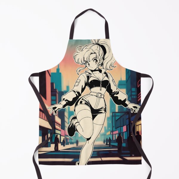 Item preview, Retro 80s Anime Girl City Walk Vintage Anime Aesthetic designed and sold by Radnime.