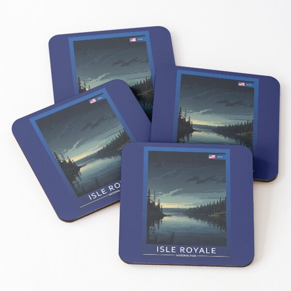 Item preview, Isle Royale National Park USA Travel designed and sold by Thistle-TShop.