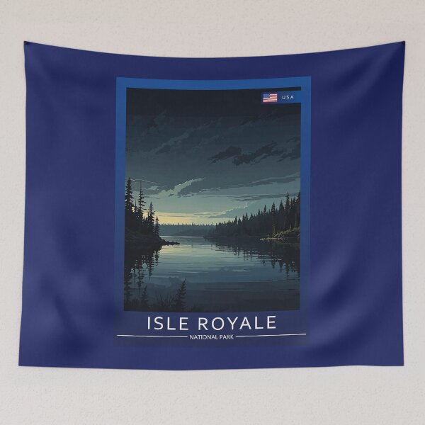 Item preview, Isle Royale National Park USA Travel designed and sold by Thistle-TShop.