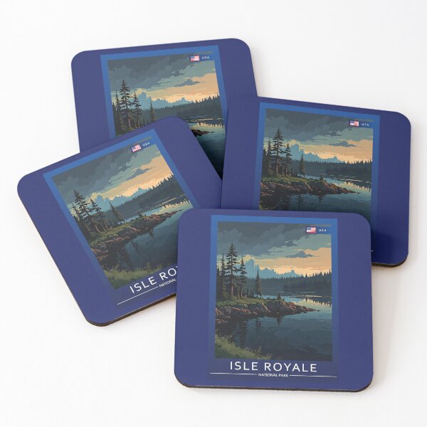 Item preview, Isle Royale National Park USA Travel designed and sold by Thistle-TShop.