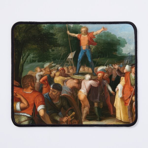 Item preview, Brinio Raised Upon the Shield by Otto Van Veen designed and sold by TheSoulOfArt.