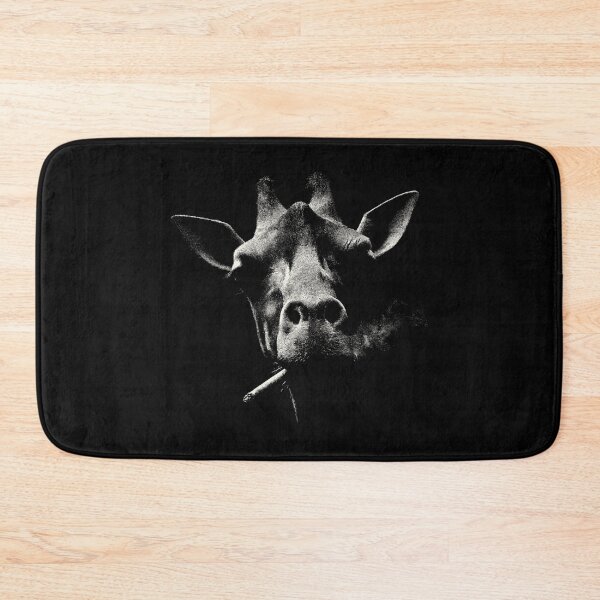 Item preview, Giraffe Smoking Cigarette Low Key Art designed and sold by k3rstman1.