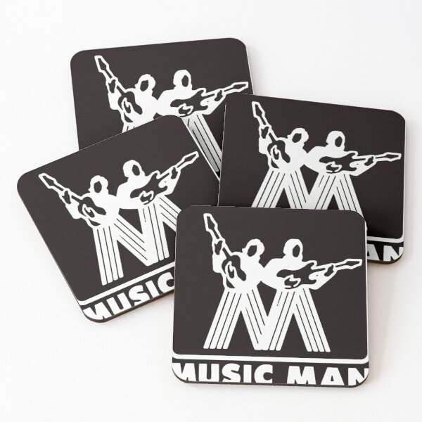 Item preview, Music Man white logo designed and sold by NoteworApparel.