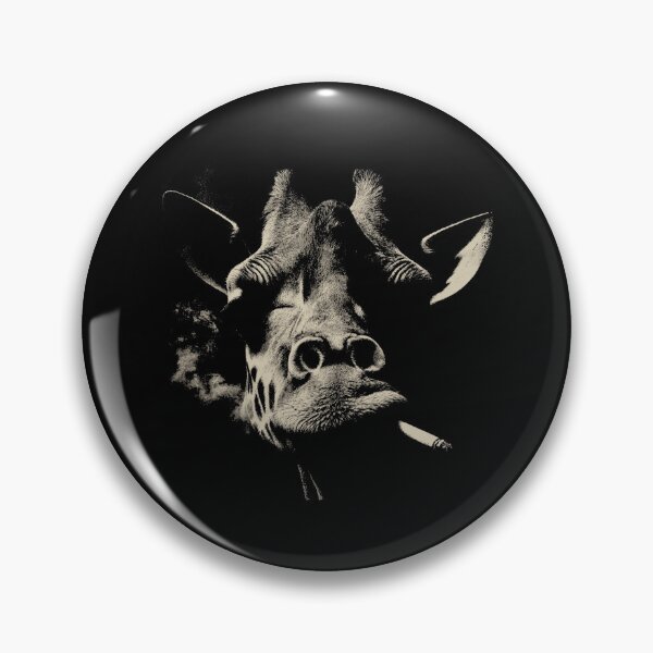 Item preview, Edgy Giraffe Smoking Cigarette Low Key designed and sold by k3rstman1.