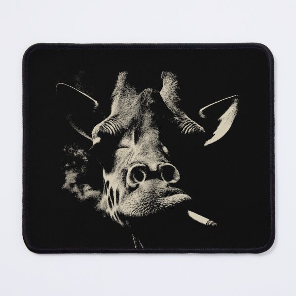Item preview, Edgy Giraffe Smoking Cigarette Low Key designed and sold by k3rstman1.
