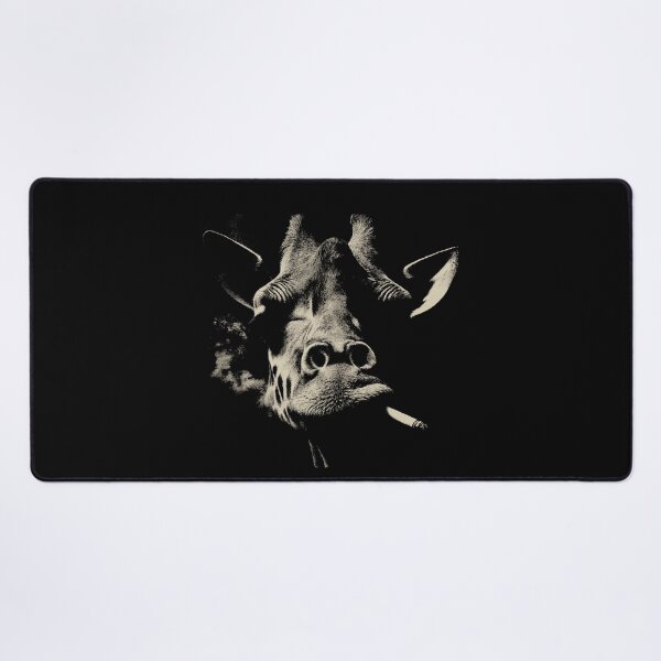Item preview, Edgy Giraffe Smoking Cigarette Low Key designed and sold by k3rstman1.
