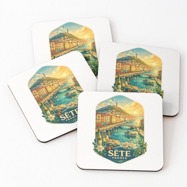 Item preview, Sète France Mediterranean Harbor Cuisine designed and sold by Places On Earth.