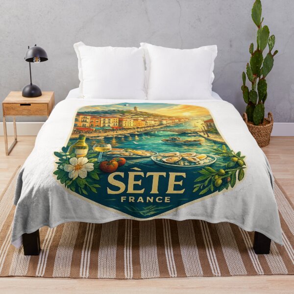 Item preview, Sète France Mediterranean Harbor Cuisine designed and sold by Places On Earth.