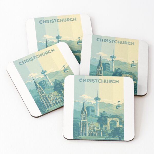 Item preview, Christchurch New Zealand Cathedral Gondola Skyline designed and sold by Places On Earth.