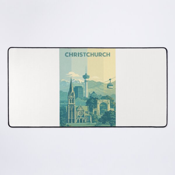 Item preview, Christchurch New Zealand Cathedral Gondola Skyline designed and sold by Places On Earth.