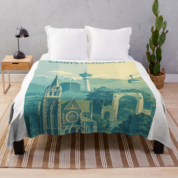 Item preview, Christchurch New Zealand Cathedral Gondola Skyline designed and sold by Places On Earth.