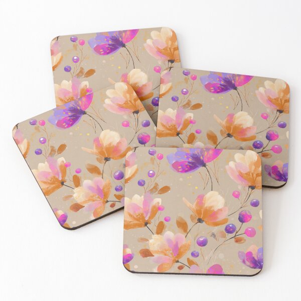Item preview, Vibrant Abstract Floral Seamless Pattern Colorful Botanical Art designed and sold by EL-Lebedenko.