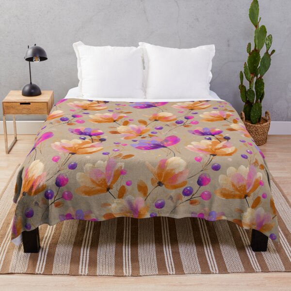 Item preview, Vibrant Abstract Floral Seamless Pattern Colorful Botanical Art designed and sold by EL-Lebedenko.