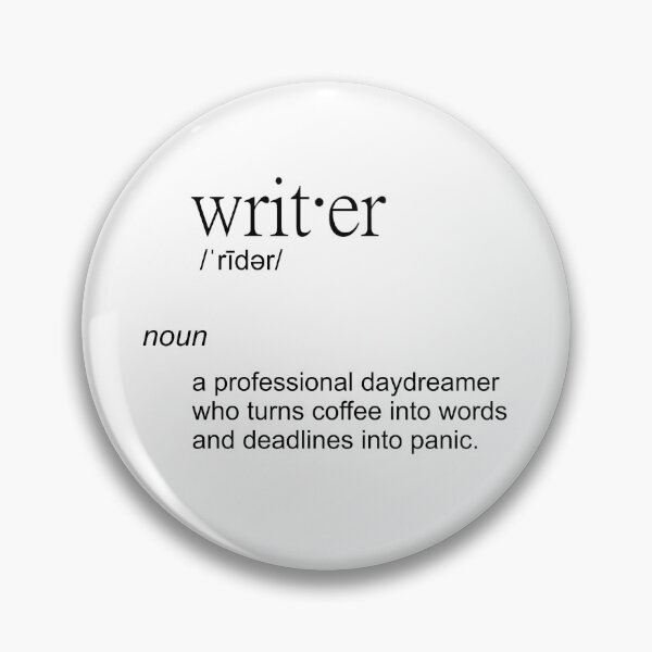 Item preview, Writer Typography Design – Creative Writing Quote for Authors and Storytellers designed and sold by Gawii.