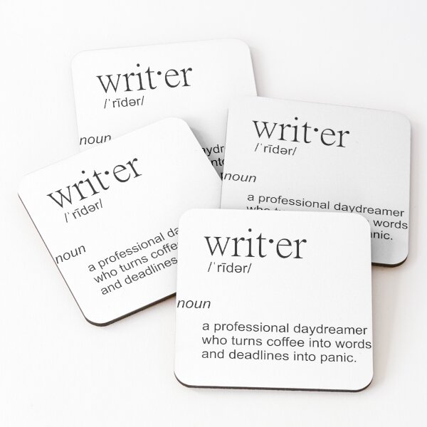 Item preview, Writer Typography Design – Creative Writing Quote for Authors and Storytellers designed and sold by Gawii.