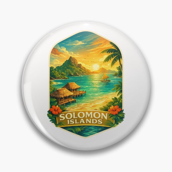 Item preview, Solomon Islands South Pacific Tropical Sunset designed and sold by Places On Earth.