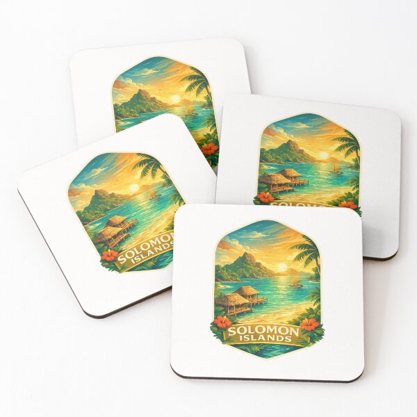 Item preview, Solomon Islands South Pacific Tropical Sunset designed and sold by Places On Earth.