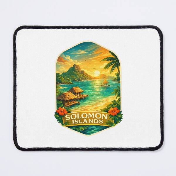 Item preview, Solomon Islands South Pacific Tropical Sunset designed and sold by Places On Earth.