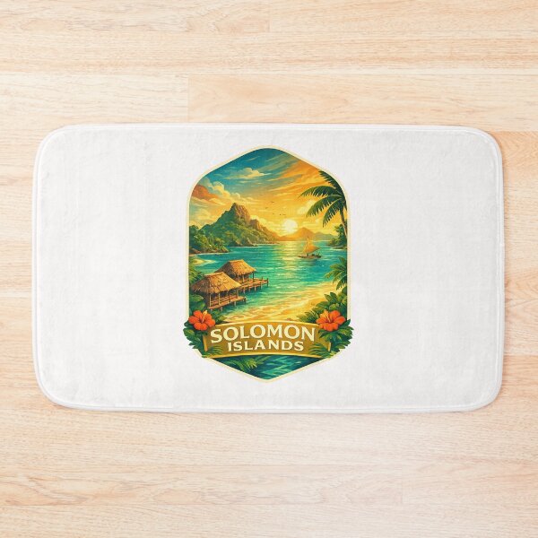 Item preview, Solomon Islands South Pacific Tropical Sunset designed and sold by Places On Earth.