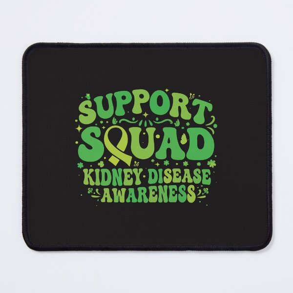 Item preview, Support Squad Kidney Disease Awareness Green Ribbon Support Team Design designed and sold by kiralynstration.