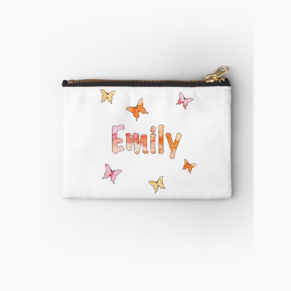 Item preview, Watercolor Name Emily with Butterflies designed and sold by katifinell.