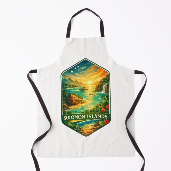 Item preview, Solomon Islands Pacific Lagoon Waterfall designed and sold by Places On Earth.