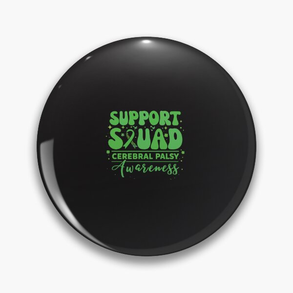 Item preview, Support Squad Cerebral Palsy Awareness Green Ribbon CP Awareness Support Team Design designed and sold by kiralynstration.
