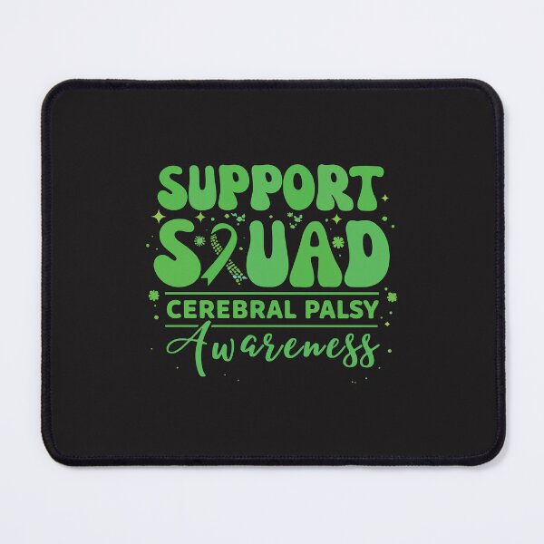 Item preview, Support Squad Cerebral Palsy Awareness Green Ribbon CP Awareness Support Team Design designed and sold by kiralynstration.