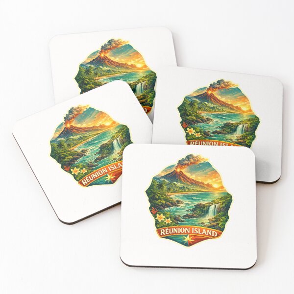 Item preview, Réunion Island Piton de la Fournaise Sunset designed and sold by Places On Earth.